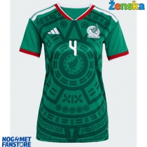 Meksiko Edson Alvarez #4 Domaci Dres za Ženska SP 2026 Kratak Rukav